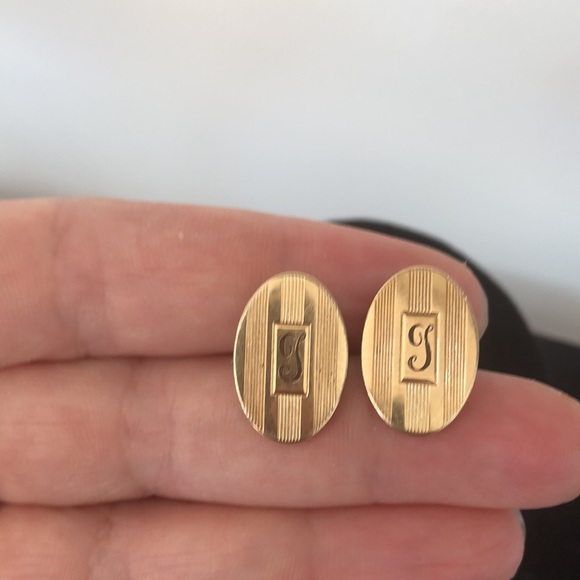 Art Deco Cuff Links - Picture 2 of 10